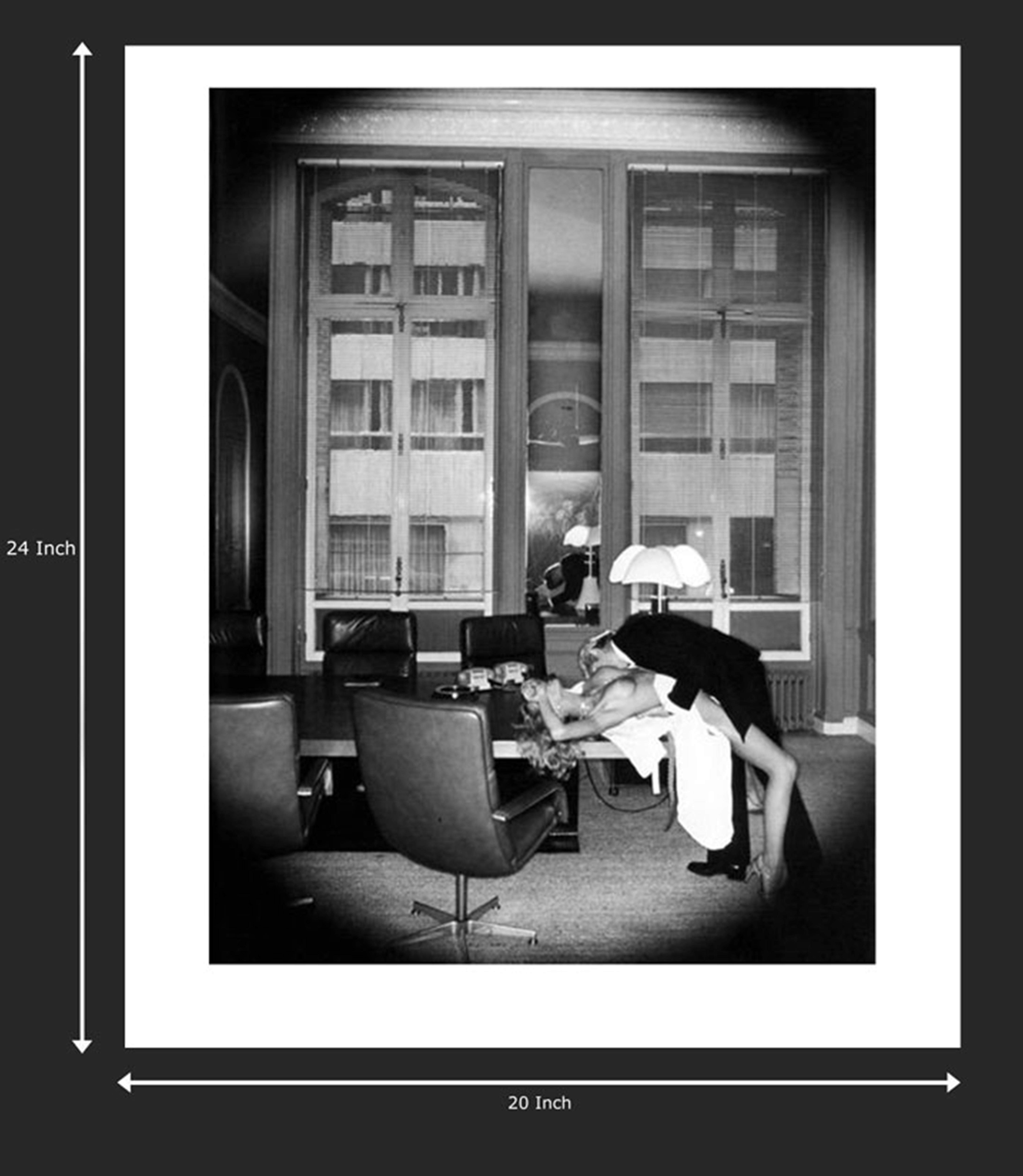Office Love, 1976 - Parigi 20x24, firmata Helmut Newton, Parigi, 1982 c/copyright 4