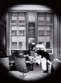 Office Love, 1976 - Parigi 20x24, firmata Helmut Newton, Parigi, 1982 c/copyright