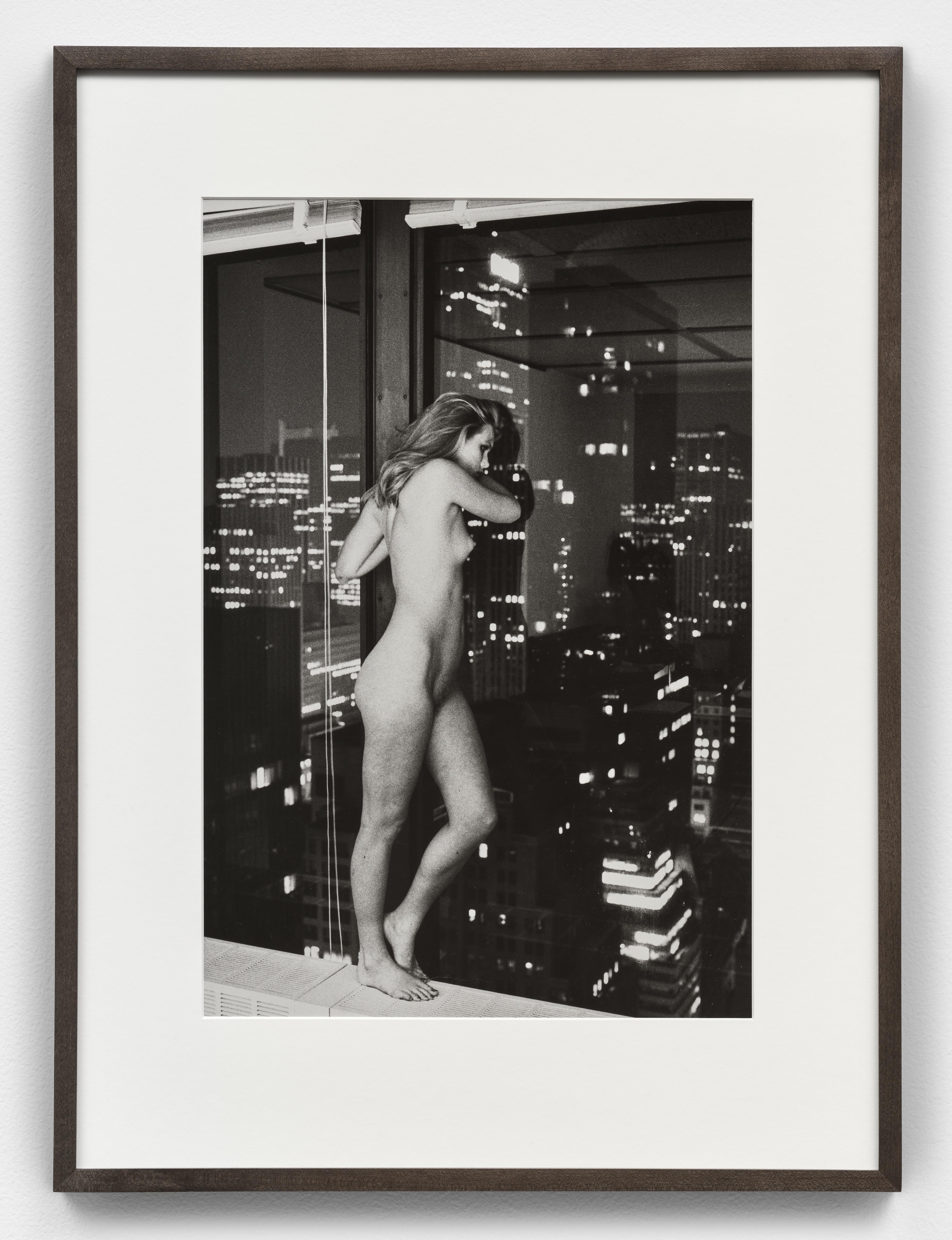 Helmut Newton Nude Photograph - Patti Hansen over Manhattan