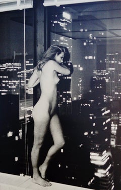 Patti Hansen over Manhattan