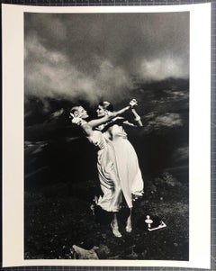 "Rene Russo & Cheryl Tiegs, Hawaii 1974" Silver Gelatin Print by Helmut Newton