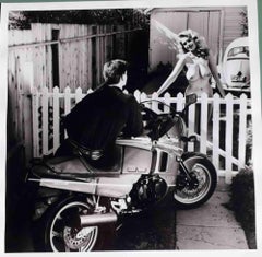 Riders for Playboy by Helmut Newton - Vintage Photograph - 1988