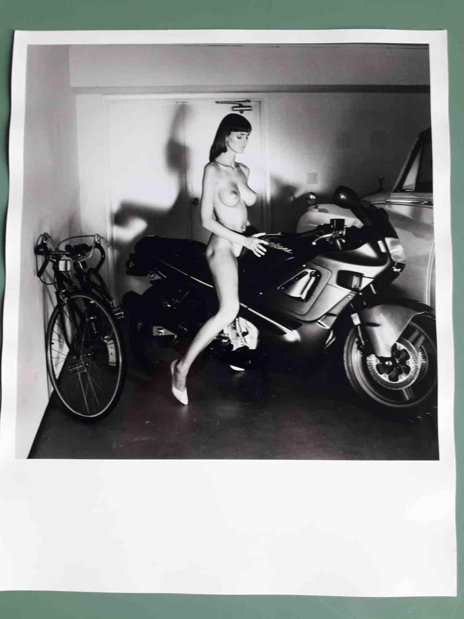 Riders for Playboy by Helmut Newton - Vintage Photograph - 1988