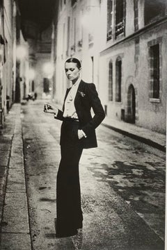 "Rue Aubriot, 1975" Vintage Silver Gelatin (Large) 20x24 Print by Helmut Newton