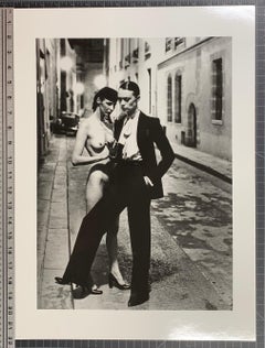 "Rue Aubriot 2, Paris, 1975" Original Silver Gelatin Print by Helmut Newton