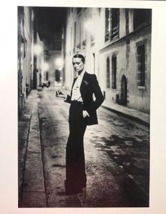 "Rue Aubriot, Paris, 1975" Original Silver Gelatin Print by Helmut Newton