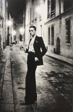 "Rue Aubriot, Paris, 1975" Vintage Silver Gelatin Print (Small) by Helmut Newton