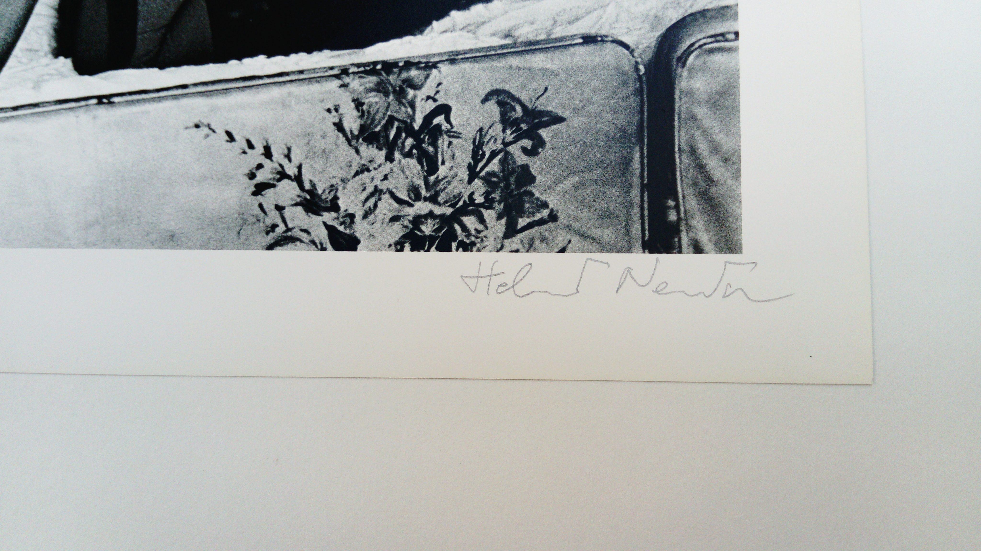 helmut newton saddle photo