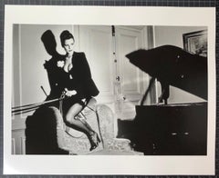"Saddle II, Paris 1976" Original Vintage Silver Gelatin By Helmut Newton