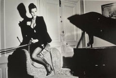 "Saddle II, Paris 1976" Original Vintage Silver Gelatin By Helmut Newton