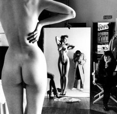 Self Portrait With Wife And Models (autoportrait avec femme et mannequins):: Vogue Studio:: Paris:: 1989