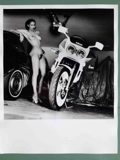 Voyeurismo para Playboy de Helmut Newton - Fotografía de época - 1988