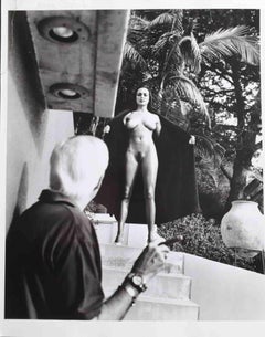 Voyeurism for Playboy by Helmut Newton - Vintage Photograph - 1991