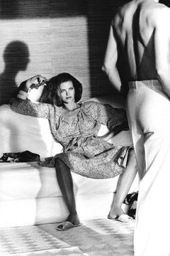 Woman Examining Man, Calvin Klein, American VOGUE, Saint-Tropez