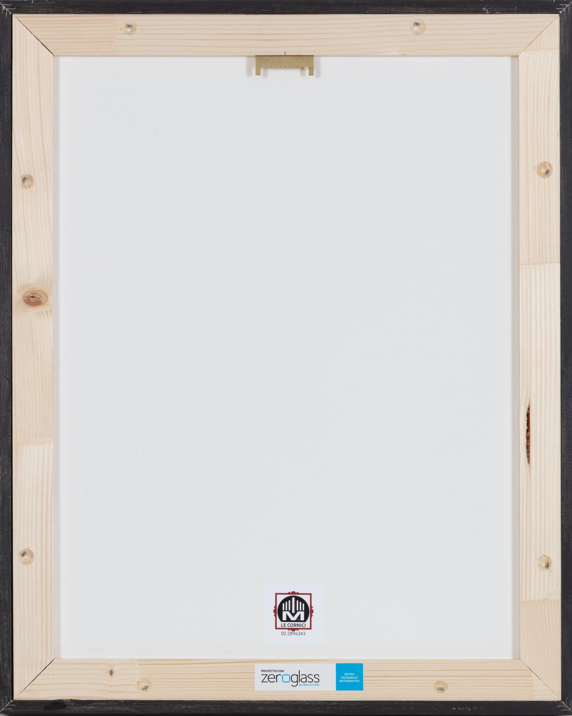 Ein Vintage-Druck von Helmut Newton aus dem Jahr 2000 mit Originalstempeln auf der Rückseite und einem Echtheitszertifikat, ausgestellt von Davide Manfredi, dem ehemaligen italienischen Vertreter des Künstlers.  Verso Originalstempel des Künstlers,