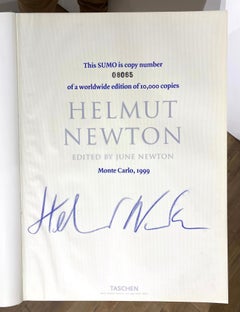 Helmut Newton "Sumo" Edition Hardbound book with Stand