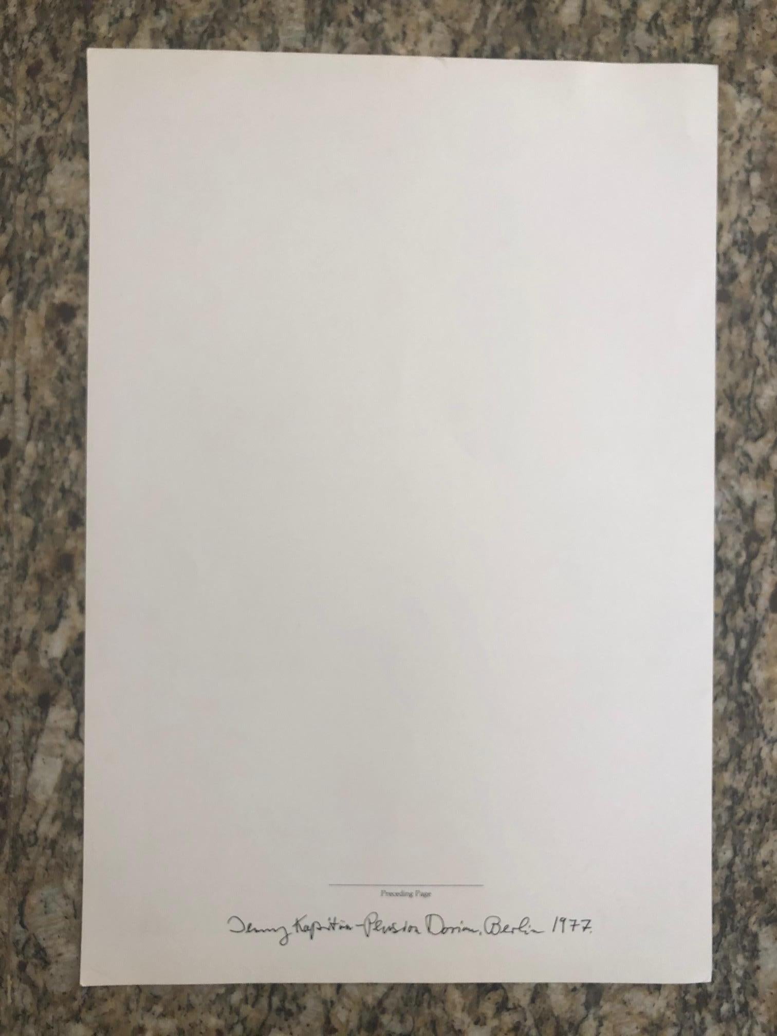Helmut Newton Signierte Foto-Lithographie 1