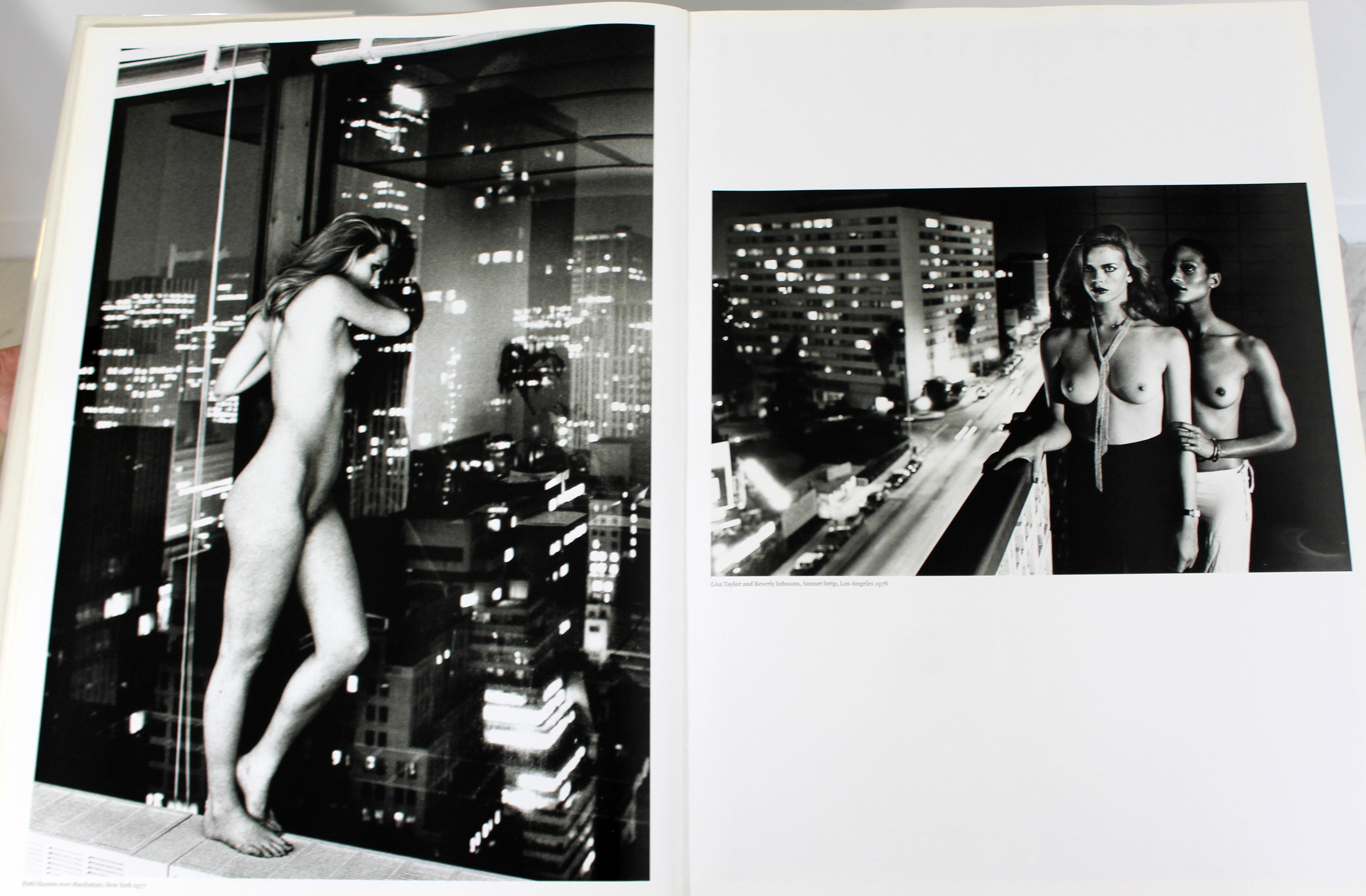 Moroccan Helmut Newton Sumo Big Nude Art Book on Starck Chrome Stand Signed 3114/10000