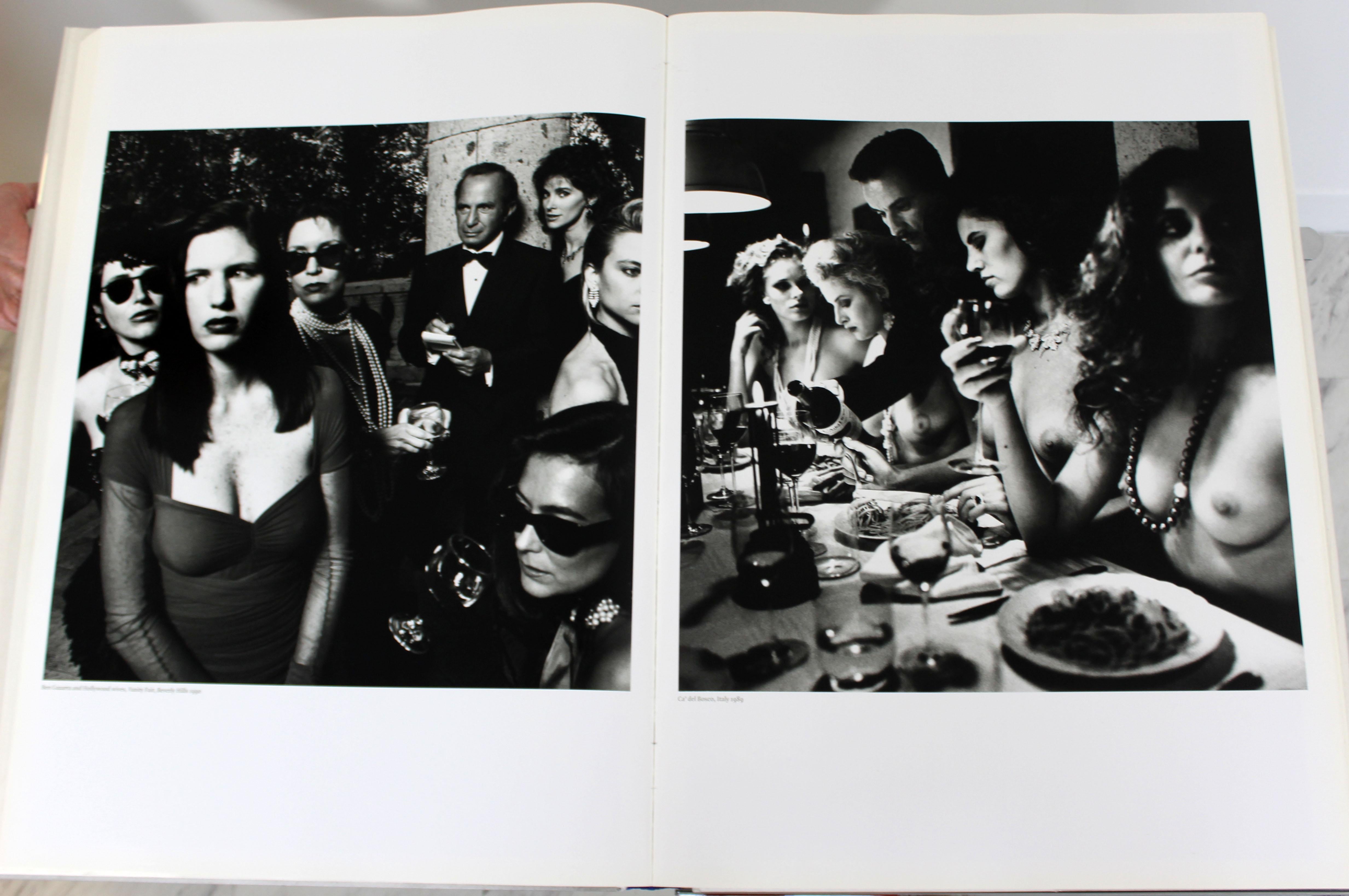 Late 20th Century Helmut Newton Sumo Big Nude Art Book on Starck Chrome Stand Signed 3114/10000