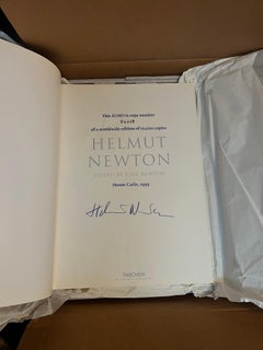 Helmut Newton Sumo Taschen Signed Limited Edition with Philippe Starck Stand