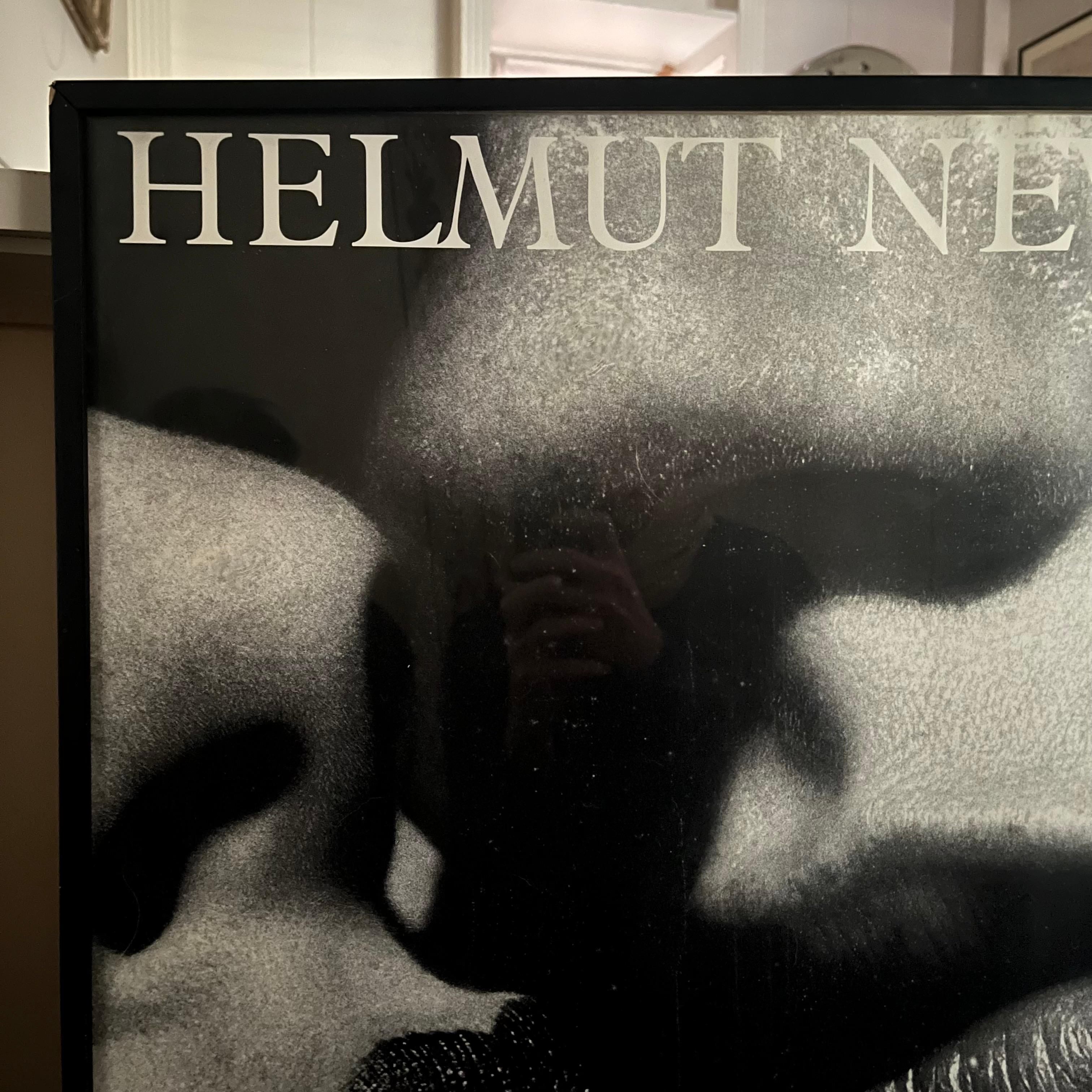Modern Helmut Newton  'The Kisses of Bordighera' 1982 Original Poster For Sale