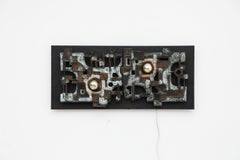 Brakelmann & Becker Mid-Century Ceramic Sculptural Wall Sconce