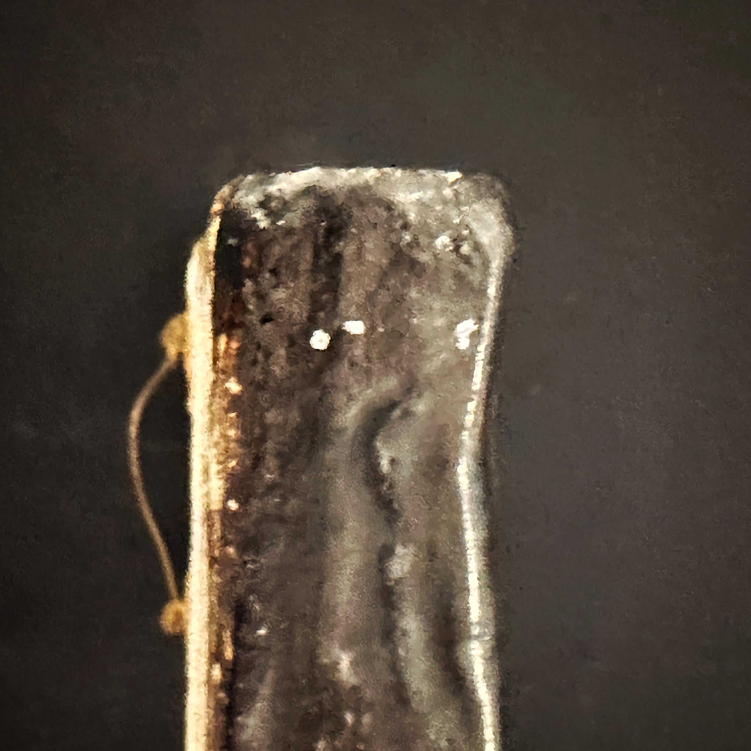 Helmut Schaffenacker Ulm, Alemania Placa abstracta de cerámica con forma de pez, ca. 50s en venta 2