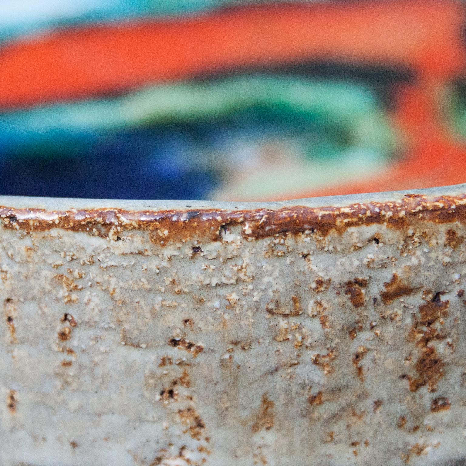 Mid-20th Century Helmuth Schäffenacker Unique Ceramic Side Table 1960s