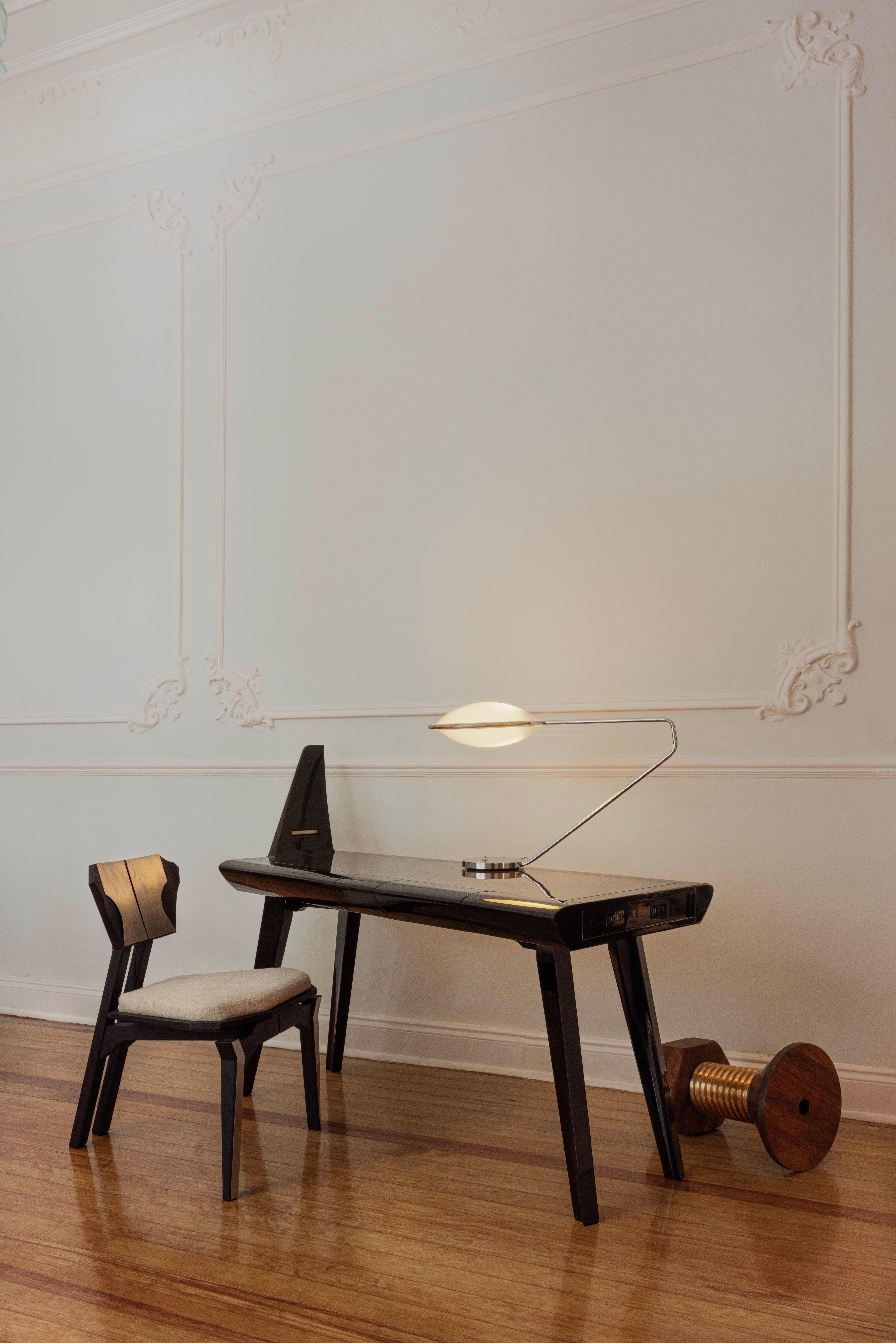 Mid-Century Modern Helo Lamp For Sale