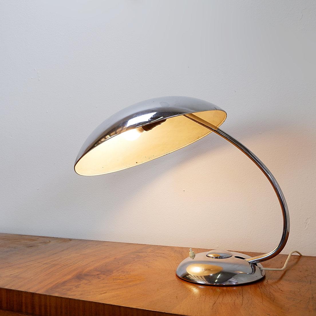 Helo Leuchten desk or table lamp - Made in the 50s, 60s in Germany Industrial en venta