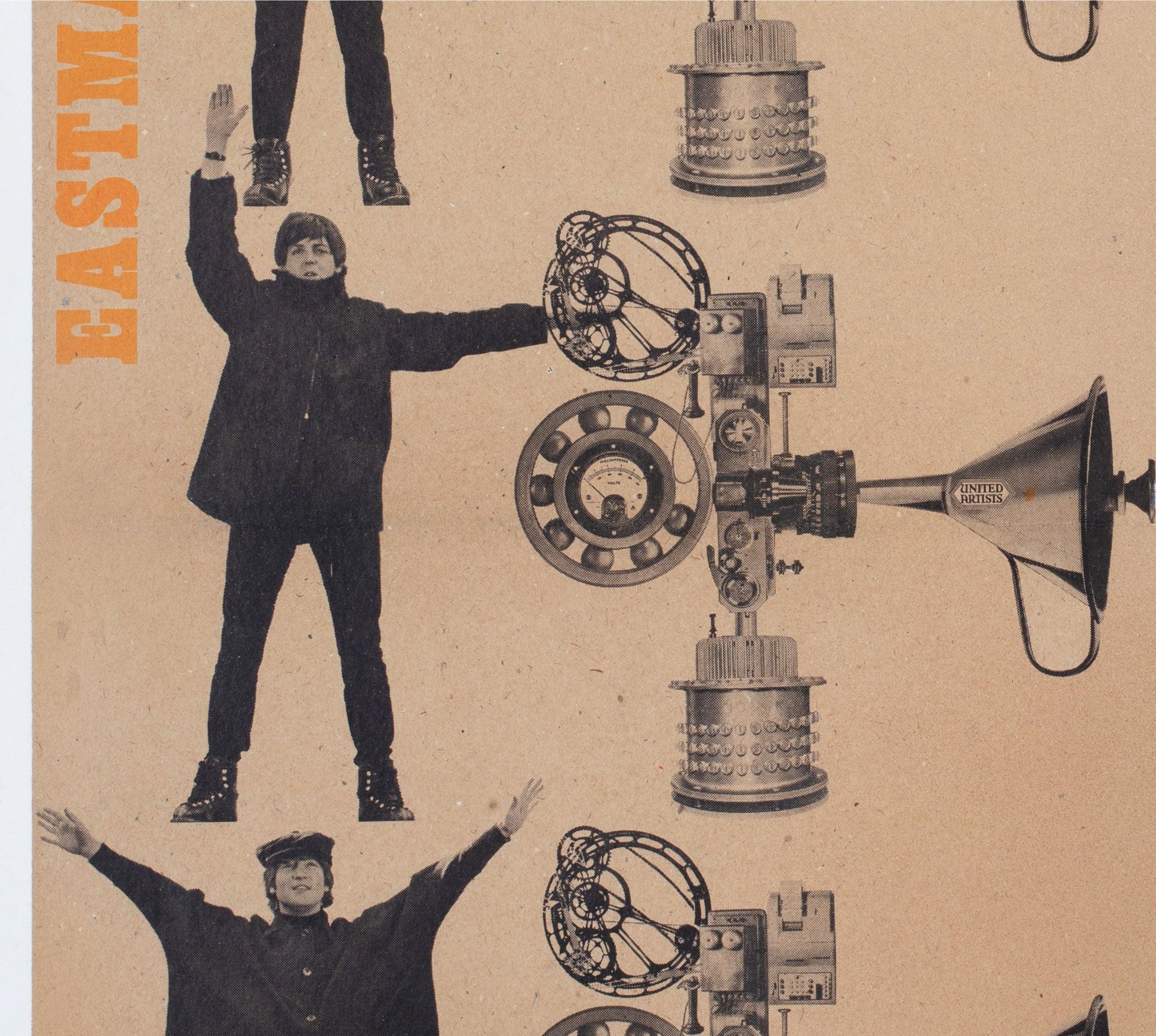 20th Century Help! 1965 Danish 1 Sheet Film Poster, The Beatles For Sale