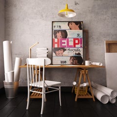 Help! 1965 Japanese B2 Film Poster