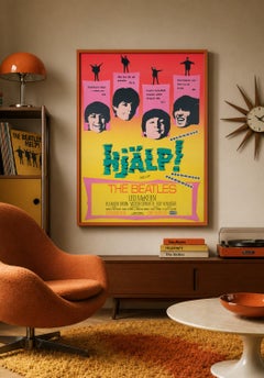 Help 1965 Swedish Film Poster