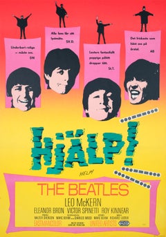 Help 1965 Swedish Film Poster