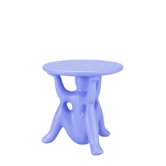 helpyourself Beistelltisch aus hellblauem, recyceltem Polyethylene von Philippe Starck