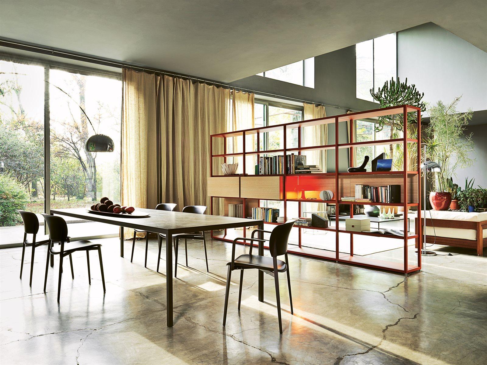 Mesa de cristal Desalto Helsinki 35 Home personalizable by Caronni and Bonanomi en venta 1