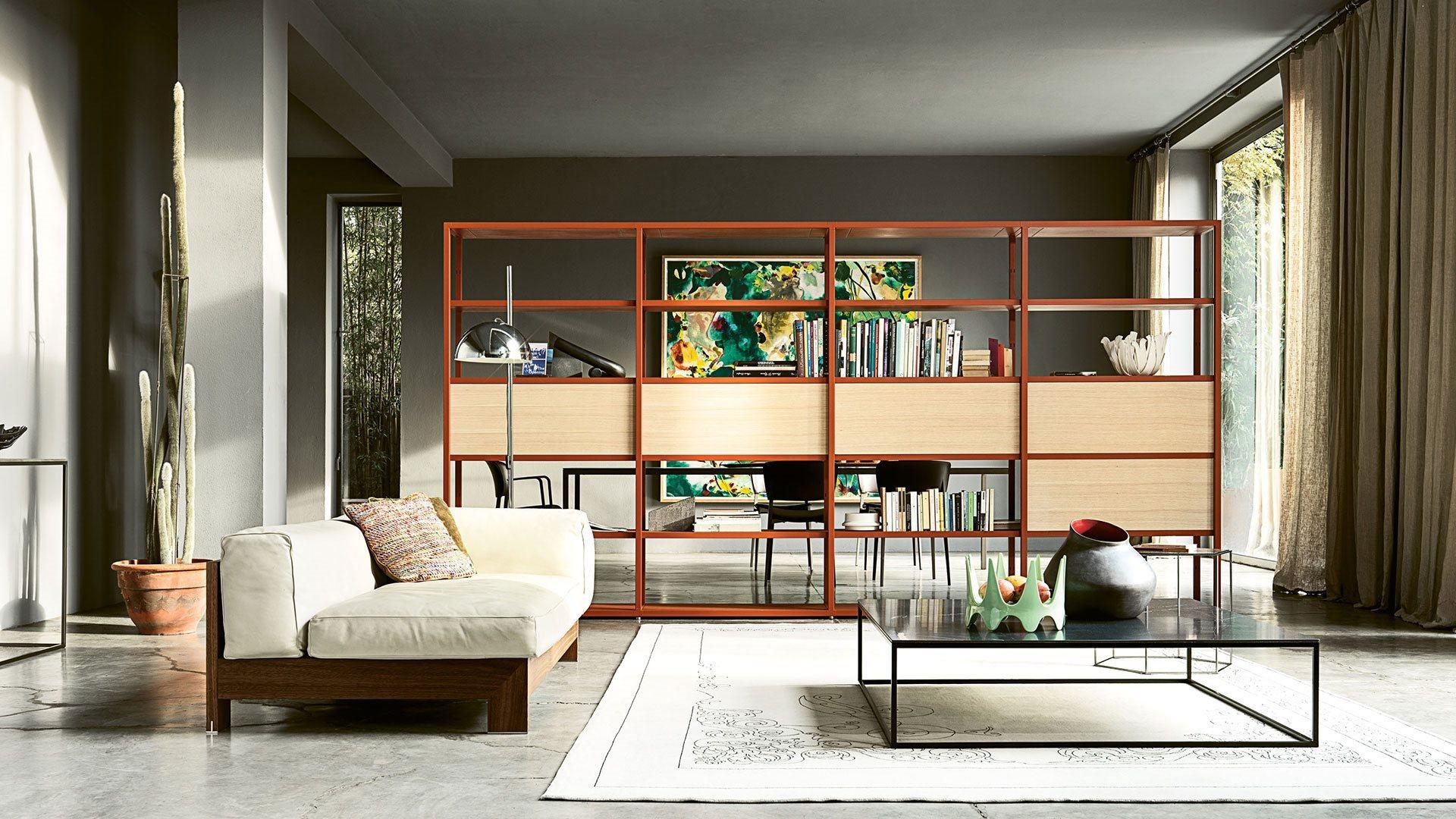 Libreria personalizzabile Desalto Helsinki di Caronni + Bonanomi in vendita 7