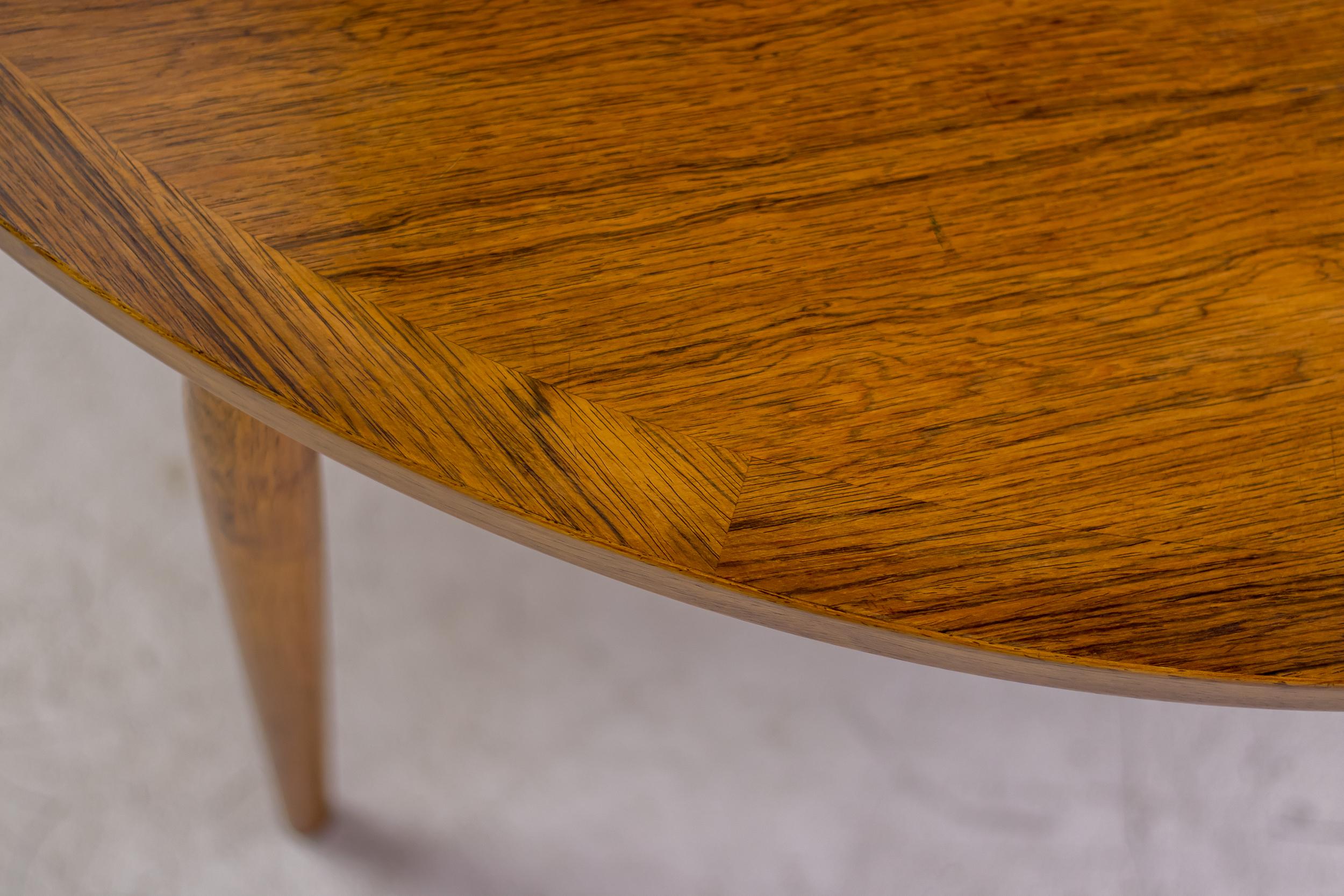 Danish Heltborg Møbler for Domus Rosewood Coffee Table