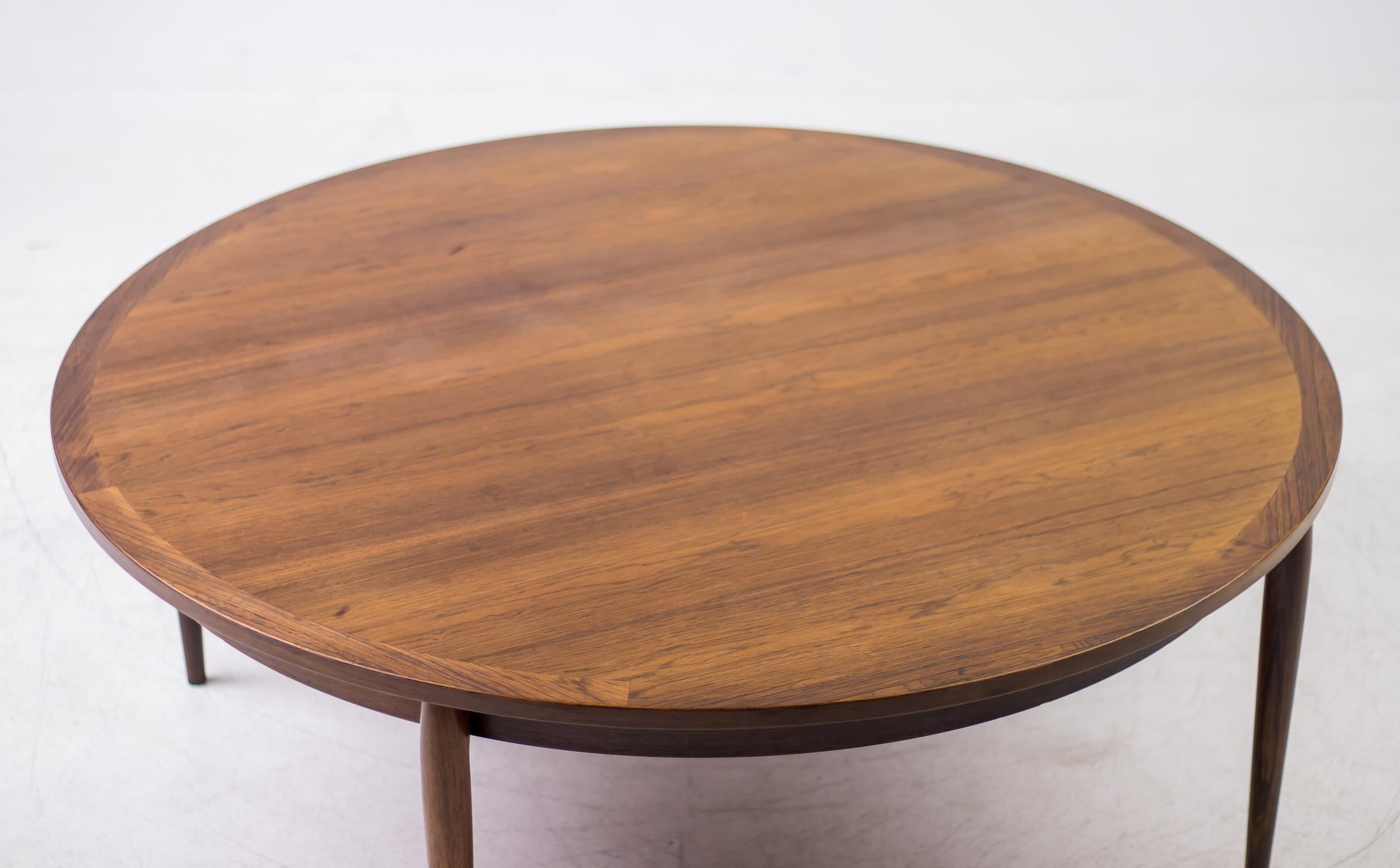 Mid-20th Century Heltborg Møbler for Domus Rosewood Coffee Table