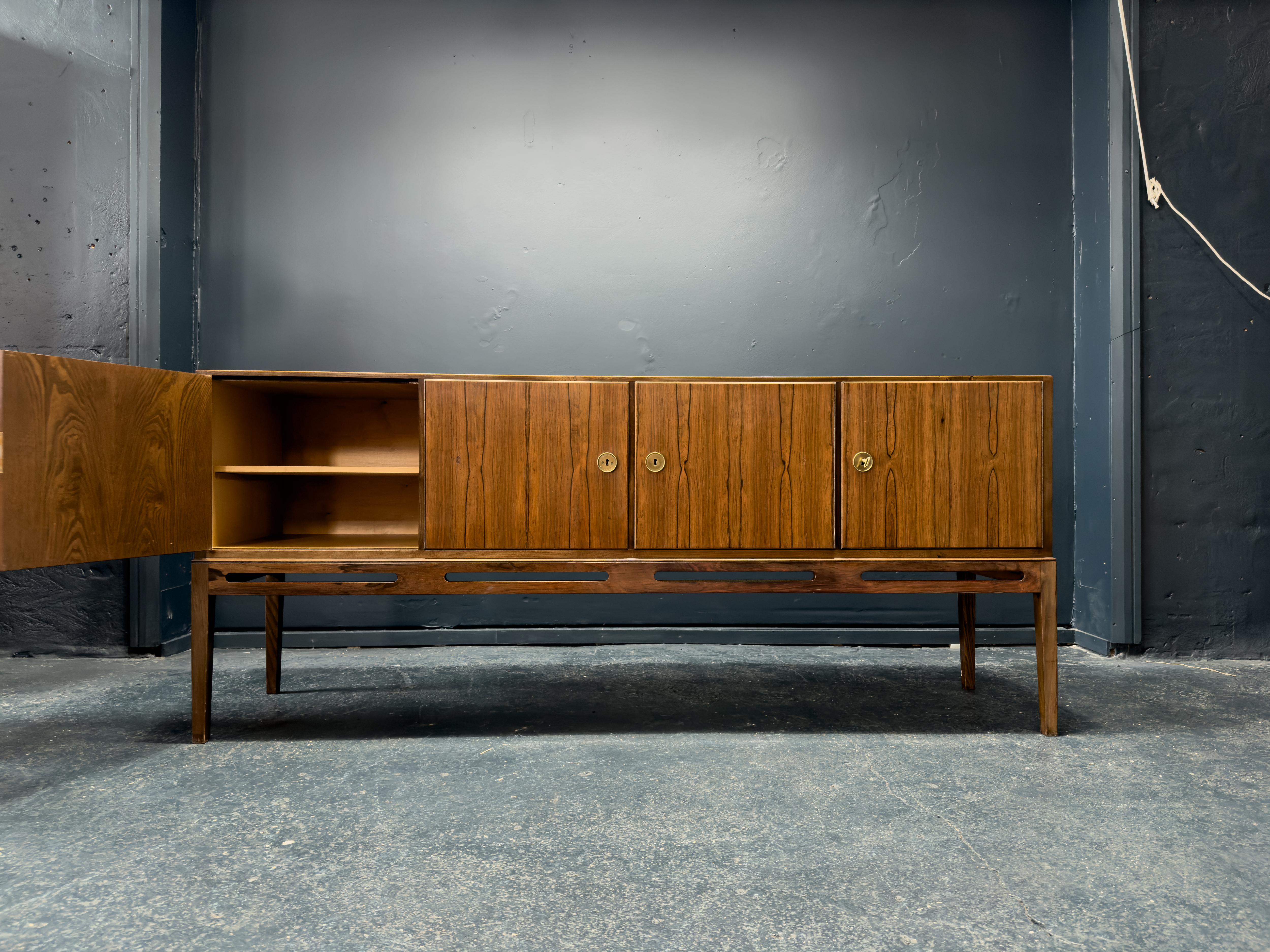 Mid-Century Modern Heltborg Mobler Large Sideboard For Sale
