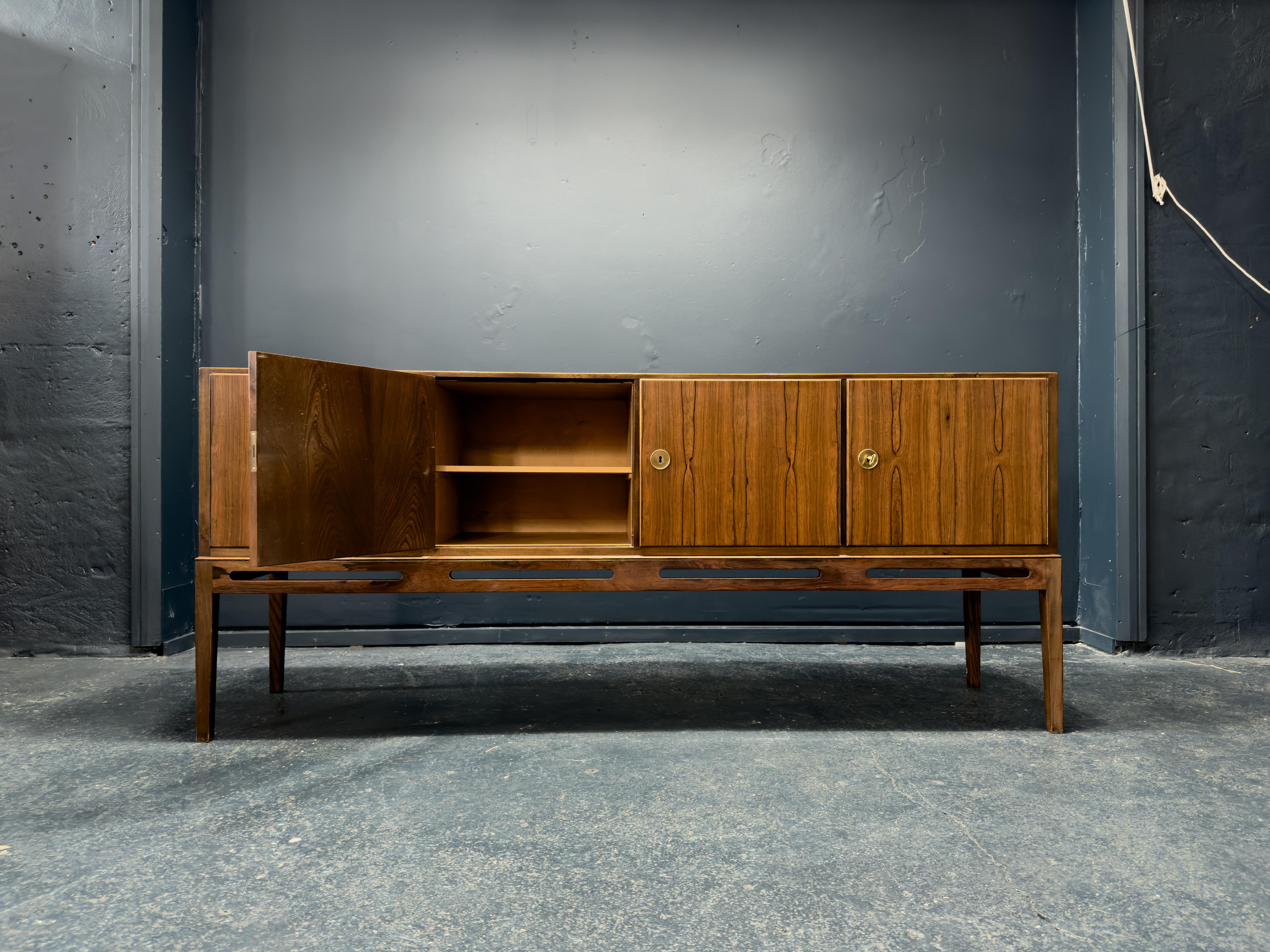 Danish Heltborg Mobler Large Sideboard For Sale
