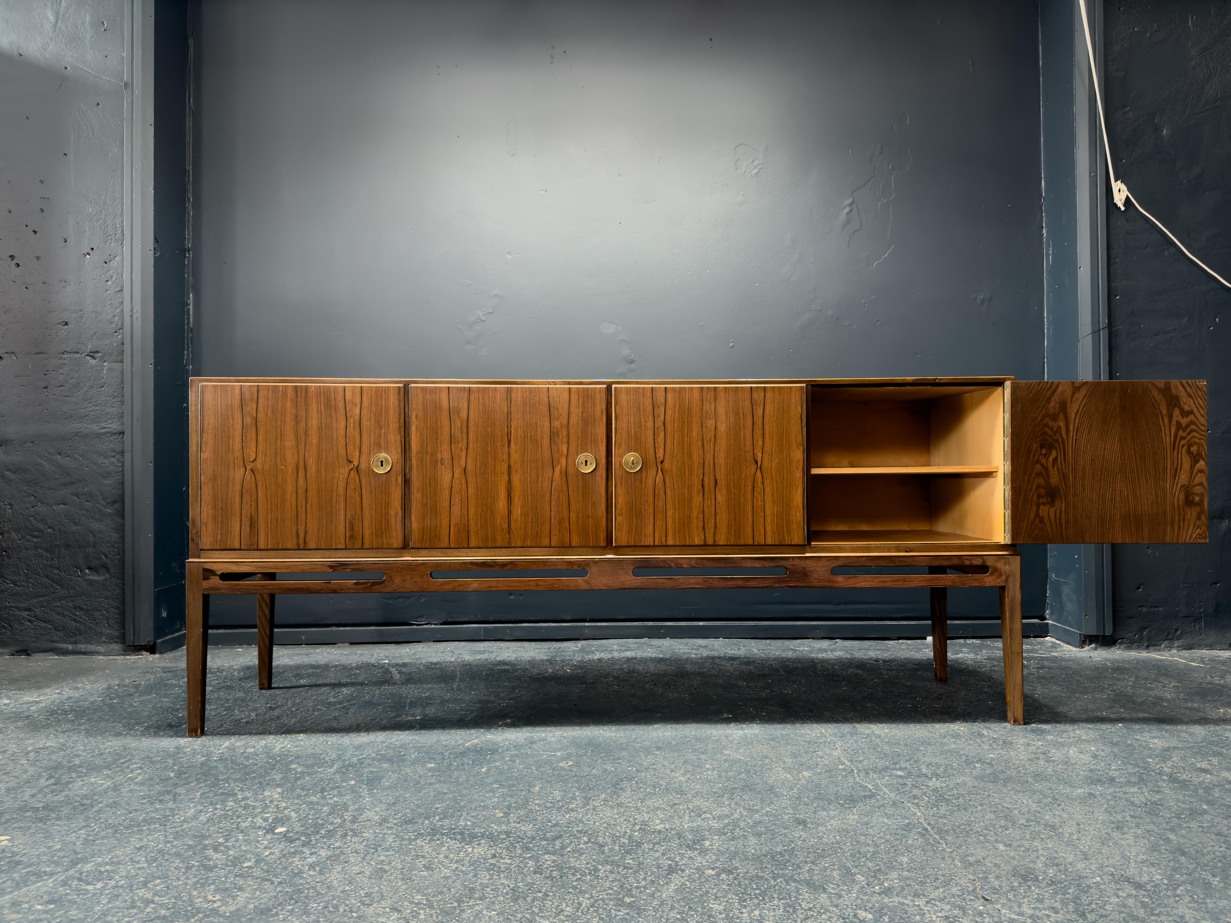 Mid-20th Century Heltborg Mobler Large Sideboard For Sale