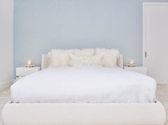 Helyce Tischlampe aus geblasenem Glas für Schlafzimmer, Wohnzimmer oder Schreibtisch von Shakuff