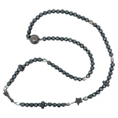 Black Diamond Beaded Necklaces
