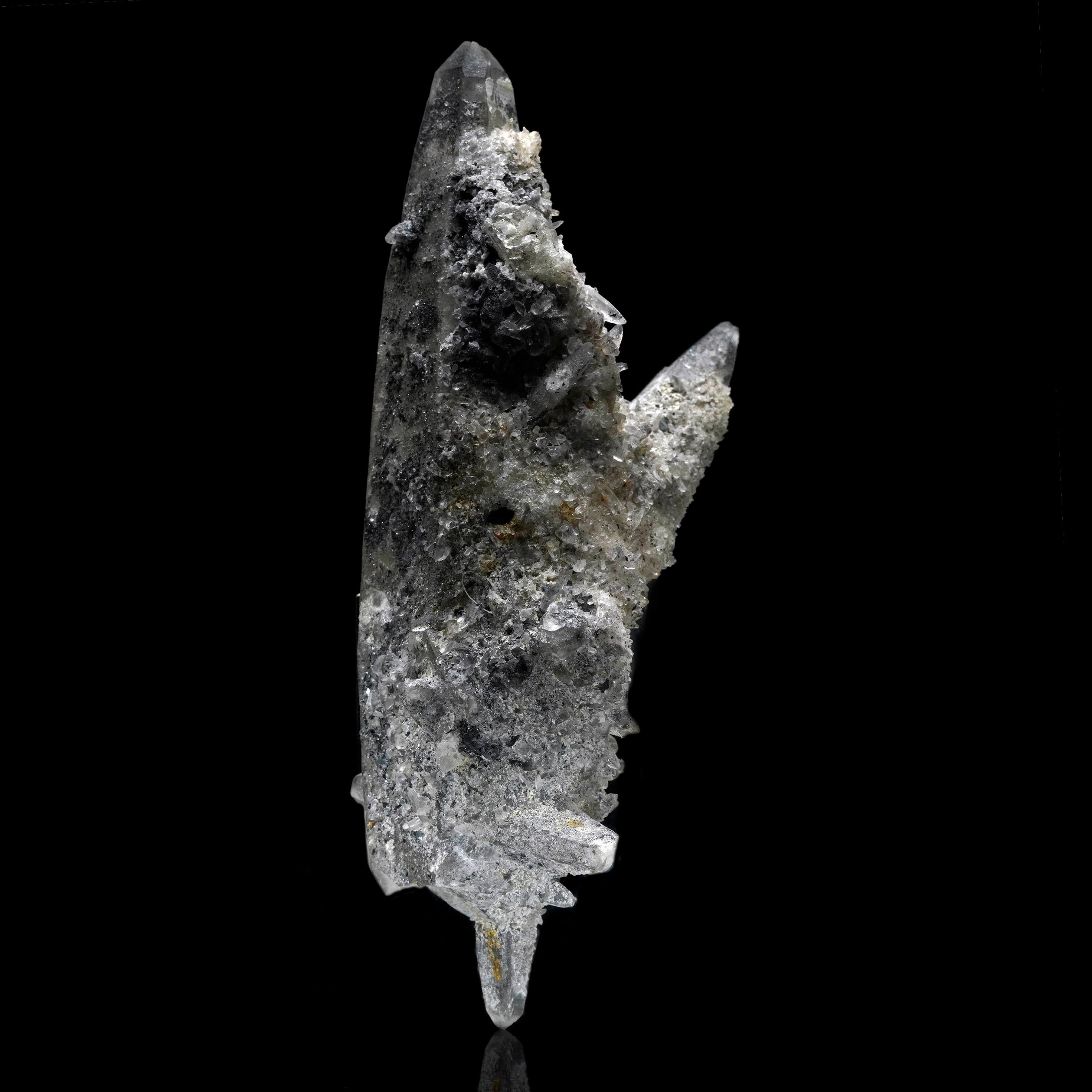 Crystal Hematite Dusted Calcite For Sale