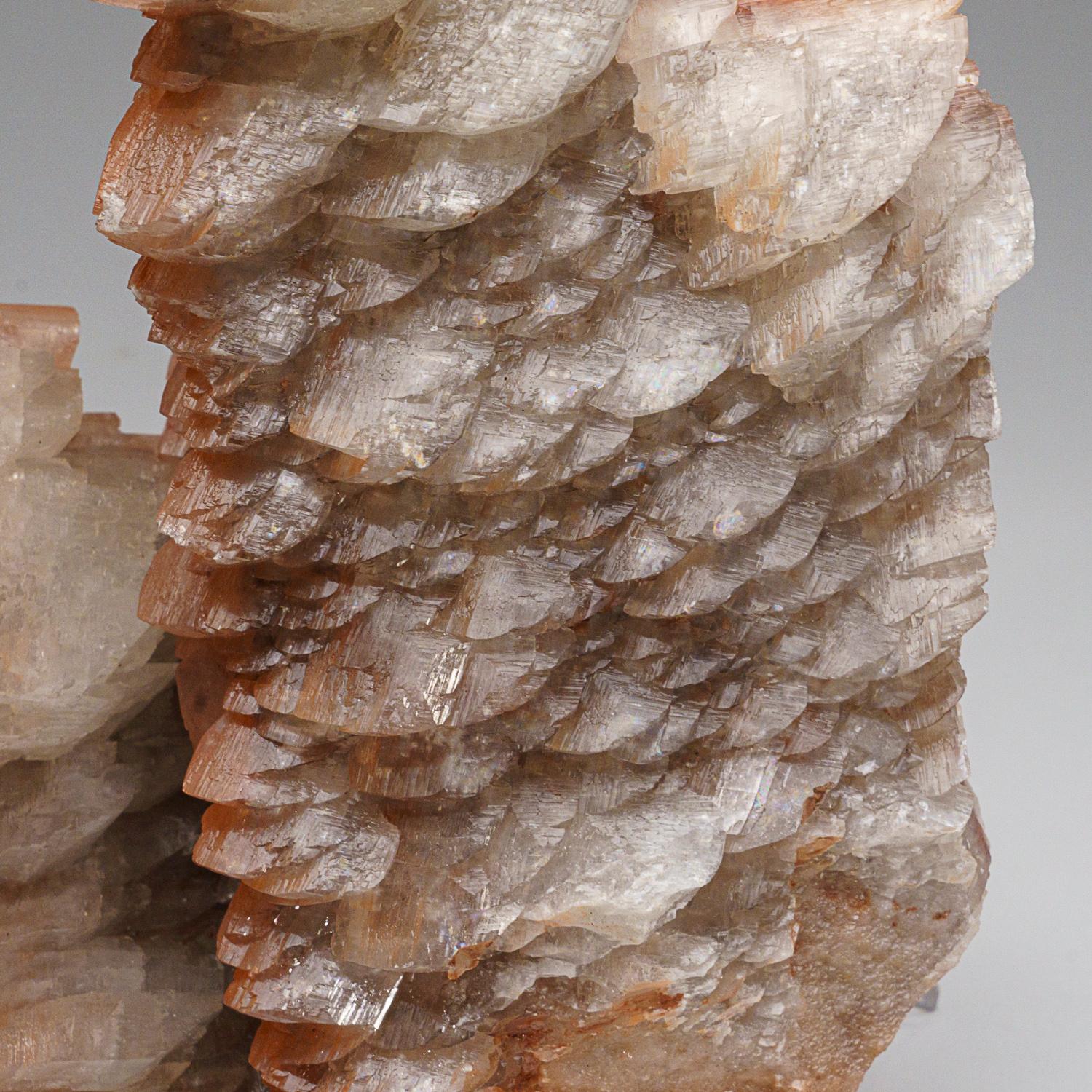 Contemporary Hematite included Calcite from Huanggang Mines, Inner Mongolia China For Sale