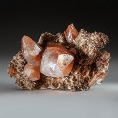 Hematite Mineral with Calcite From Hubei, China