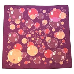 Hemes Bal de Bulles Silk Scarf by Dimitri Rybaltchenko