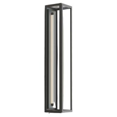 HEMSBY 400 LED tube 2700K bronze foncé verre strié