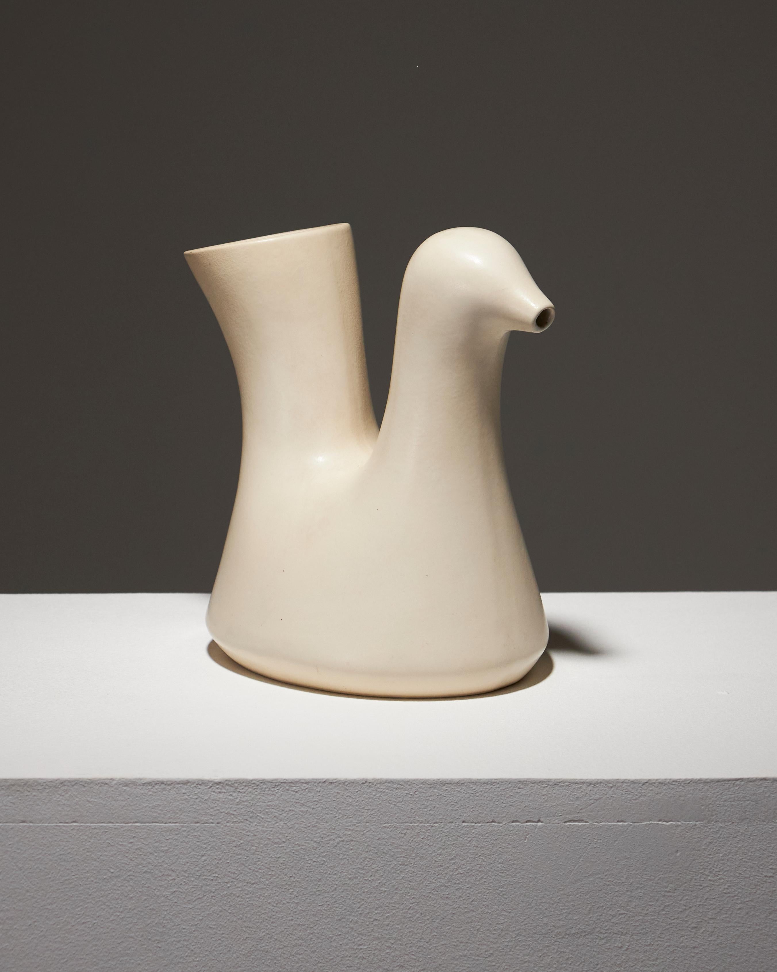 Vaso a brocca in ceramica 